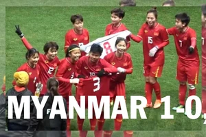 Video điểm nhấn trận nữ Việt Nam - Myanmar 1-0 lấy vé play-off