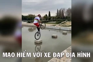 Video mạo hiểm với xe đạp địa hình