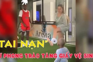 'Tai nạn' từ phong trào tâng giấy vệ sinh