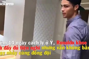 Trở lại Ý, Ronaldo ‘vỡ kế hoạch’ với 2 tuần cách ly
