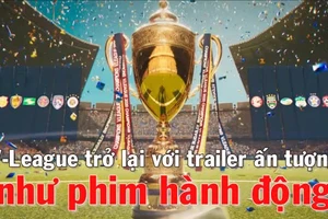V-League trở lại với trailer ấn tượng như phim hành động