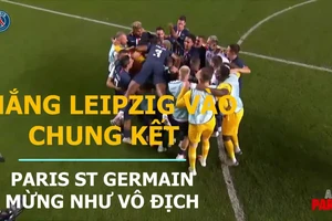 Vào chung kết Champions League PSG mừng như vô địch