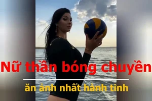 'Nữ thần bóng chuyền' gây bão mạng xã hội