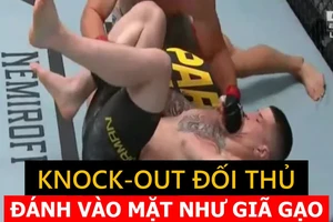 Knock out đối thủ với những cú đấm như giã gạo