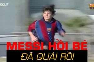 Xem Messi hồi bé đã 'quái' và thể hiện tài năng bẩm sinh