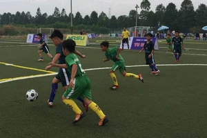 Giấc mơ làm tuyển thủ từ chiếc cúp nhi đồng