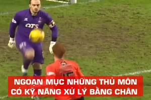 Ngoạn mục những thủ môn có kỹ năng xử lý chân hoàn hảo