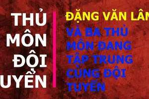 Xem Đặng Văn Lâm và ba thủ môn trên đội tuyển khổ luyện