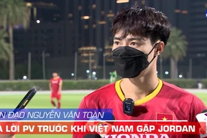 Tiền đạo Văn Toàn nói gì trước trận Việt Nam - Jordan tối 31-5