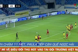 Quế Ngọc Hải kể trước chấm 11m cầu thủ Malaysia nói gì vào tai anh