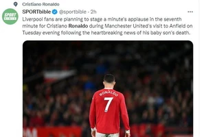 Phút thứ 7 tất cả CĐV Liverpool sẽ chia buồn với số 7 Ronaldo 
