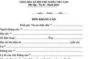 Bị hủy án vì bỏ quên đơn kháng cáo của bị hại