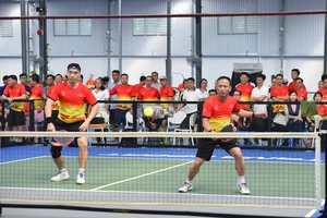 Cụm thi đua số 1 - TAND TP.HCM tổ chức Giải Pickleball mở rộng 2025