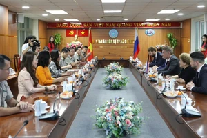 THADS TP.HCM tiếp Đoàn công tác Cơ quan thi hành án Liên Bang Nga