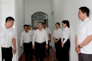 Chánh án Tối cao Nguyễn Văn Quảng kiểm tra công tác xây dựng Tòa án chuyên biệt tại TP.HCM