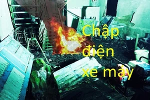 Do xe máy chập điện