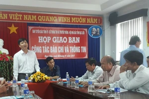 Bạc Liêu: Nhiều cơ quan đến họp báo chỉ để... nghe