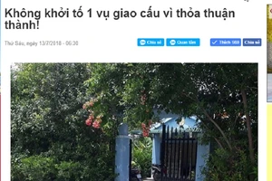 Công an đã bắt giam người giao cấu bé 15 tuổi ở Cà Mau