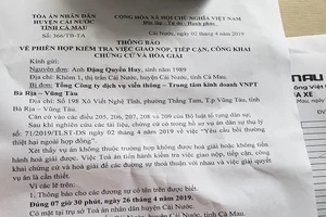 Một khách hàng kiện VinaPhone đòi 10 triệu đồng/1 'sim ma'