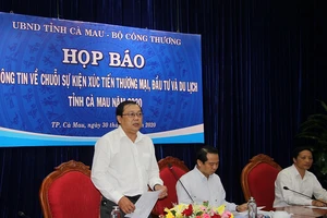 Cà Mau mở hội chợ thương mại ở Quảng trường Thanh Niên