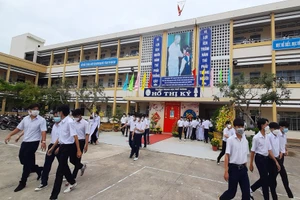 Cà Mau: 90,7% học sinh đến lớp ngày đầu tiên học trực tiếp