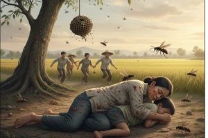 Cà Mau: Mẹ tử vong do che chở con trai 3 tuổi trước đàn ong vò vẽ