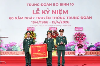 Trung đoàn Bộ binh 10: Huyền thoại đặc công Rừng Sác và hành trình 60 năm viết tiếp chiến công