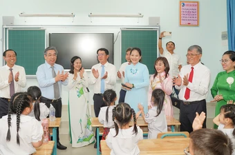 Khánh thành Trường Tiểu học Trần Đại Nghĩa: Điểm sáng trong chiến dịch 1.000 phòng học của TP.HCM