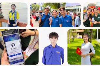 Những người lần đầu cầm lá phiếu đến với cuộc thi 'Công dân với bầu cử'