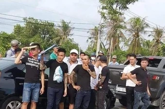 Thông tin mới vụ hàng chục giang hồ vây xe công an ở Đồng Nai