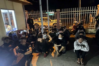 Công an ngăn chặn nhóm thanh niên các tỉnh tụ tập về TP Cần Thơ đua xe trái phép 