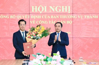 Ông Vũ Đăng Định giữ chức Trưởng Ban Tổ chức Thành ủy Hà Nội