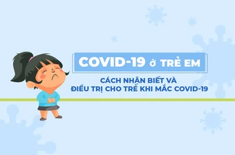 Cách nhận biết và điều trị khi trẻ mắc COVID-19