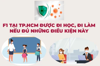 F1 tại TP.HCM được đi học, đi làm nếu đủ những điều kiện này