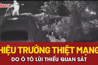 Ô tô lùi thiếu quan sát khiến 1 hiệu trưởng thiệt mạng