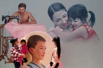 Du khách nườm nượp đổ về 'làng bích họa' kỳ lạ ven biển Tam Kỳ
