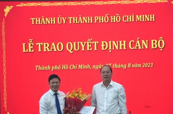 Ông Võ Minh Tuấn làm Bí thư Đảng uỷ khối Ngân hàng TP.HCM