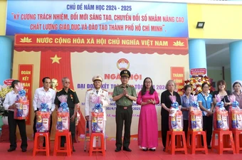 TP.HCM: Nhiều khu phố tổ chức Ngày hội đại đoàn kết toàn dân tộc