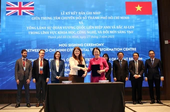 TP.HCM và Anh ký kết bản ghi nhớ hợp tác về khoa học, công nghệ và đổi mới sáng tạo