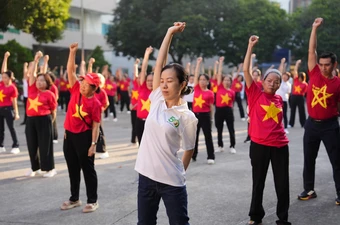Phường Tân Sơn Hòa ra mắt 5 đội hình xây dựng 'Phường hạnh phúc'
