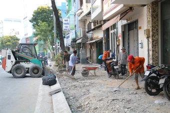Cuối năm lại đào đường, sửa vỉa hè, Sở Xây dựng nói gì?