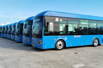 TP.HCM đưa xe buýt điện mới vào hoạt động trên 3 tuyến 73, 102 và 151