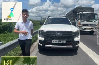Liên tiếp nhiều tài xế vi phạm dừng, đỗ xe trên cao tốc Trung Lương - Mỹ Thuận