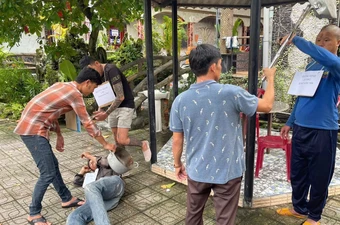 2 nhóm thanh niên đánh nhau ở quán karaoke bị tạm giữ