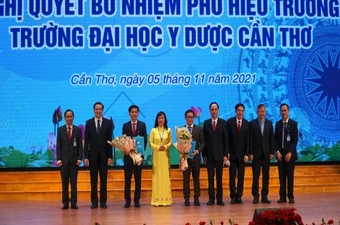 Trường Đại học Y dược Cần Thơ có 2 tân Phó Hiệu trưởng