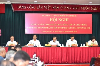 TP.HCM sơ kết một năm chính quyền 2 cấp: Lấy sự hài lòng của dân làm thước đo