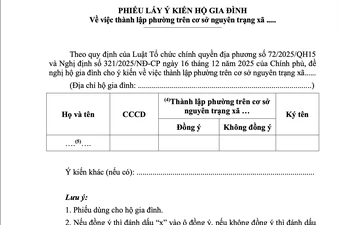 TP.HCM lấy ý kiến người dân về việc 29 xã lên phường