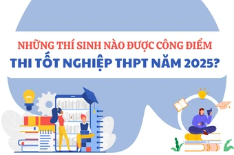 Những thí sinh nào được cộng điểm thi tốt nghiệp THPT năm 2025?