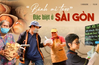 'Bánh mì treo', 'sữa treo' ở Sài Gòn: Ai dư thì treo, ai cần thì lấy