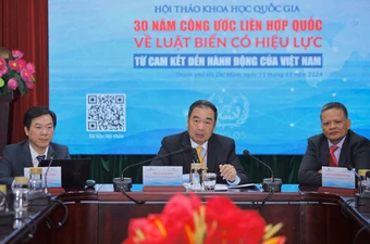 UNCLOS năm 1982 là sợi chỉ đỏ để giải quyết tranh chấp ở Biển Đông